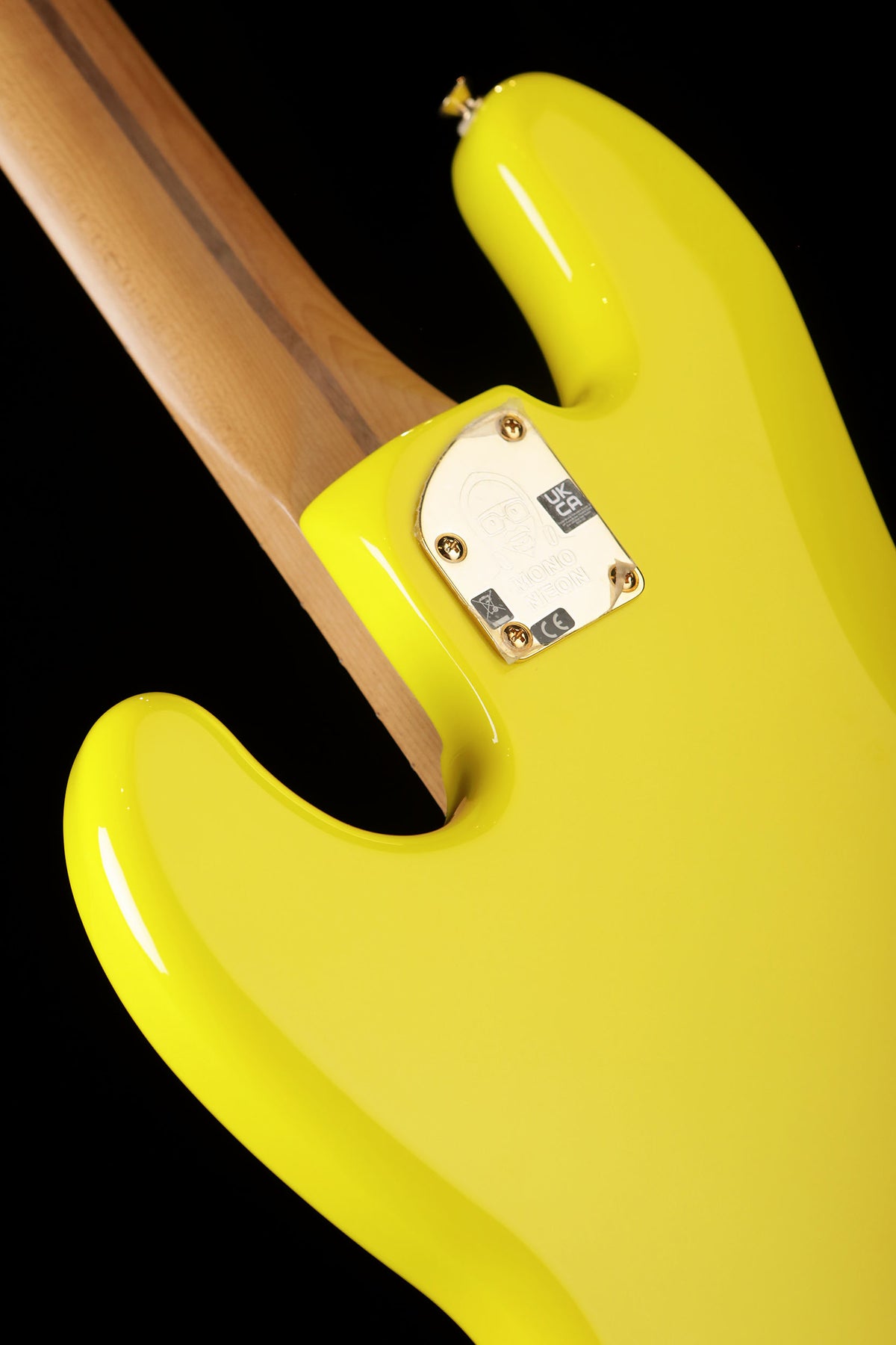 Fender Mononeon Jazz V Bass Neon Yellow - Bass Centre Music Store Melbourne