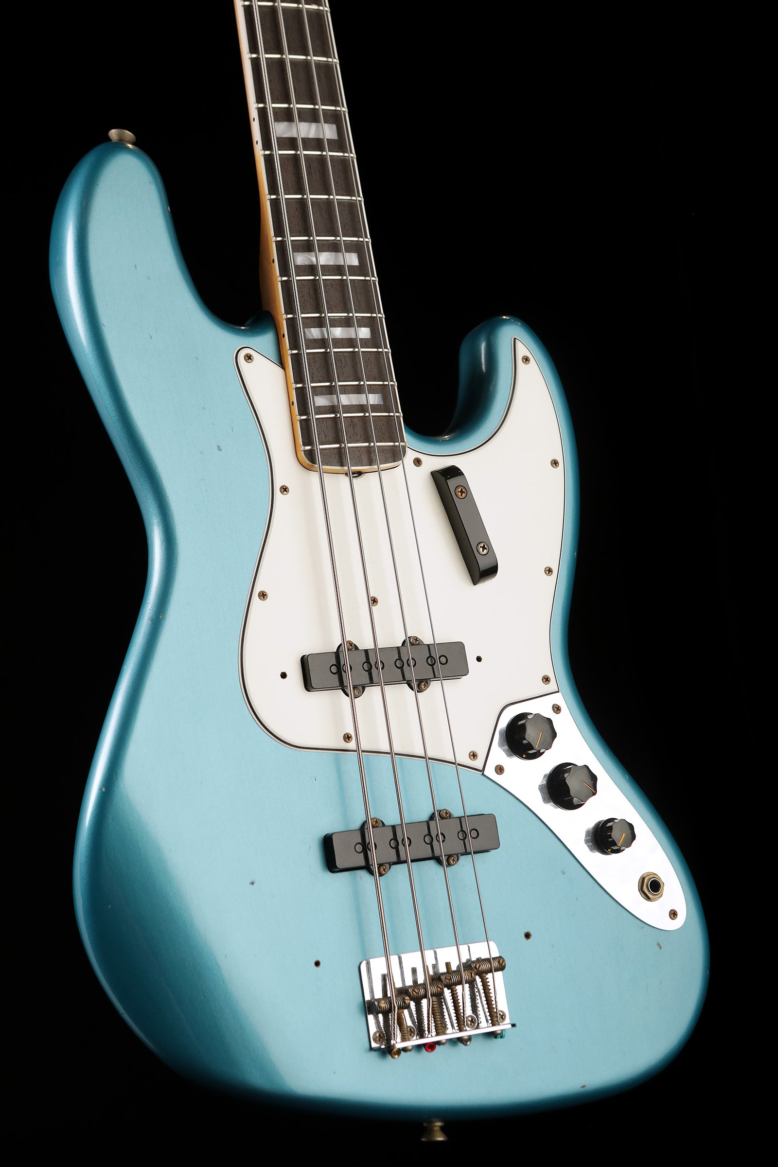 Fender Custom Shop LTD 66 Jazz, Ocean Turquoise - Bass Centre Music Store Melbourne
