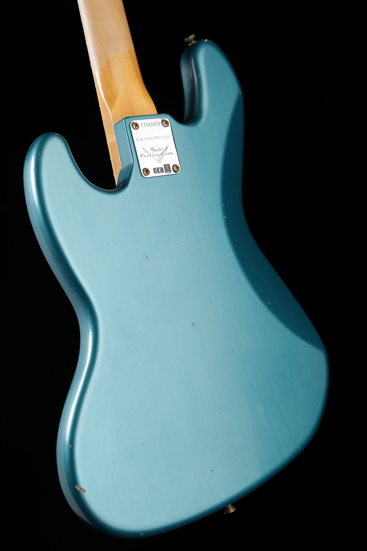 Fender Custom Shop LTD 66 Jazz, Ocean Turquoise - Bass Centre Music Store Melbourne