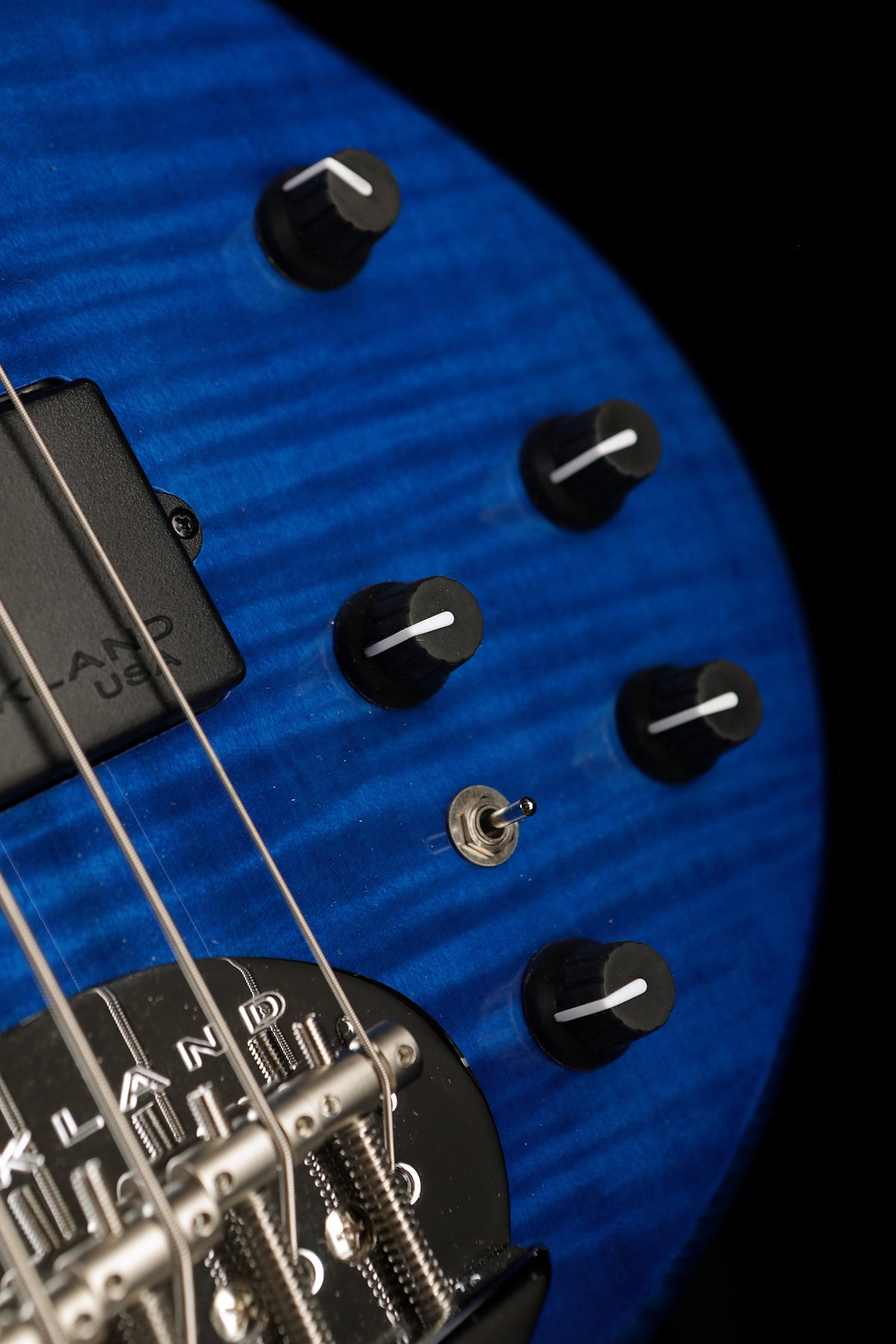 Lakland Skyline 55-02 Deluxe, Trans Blue - Bass Centre Music Store Melbourne