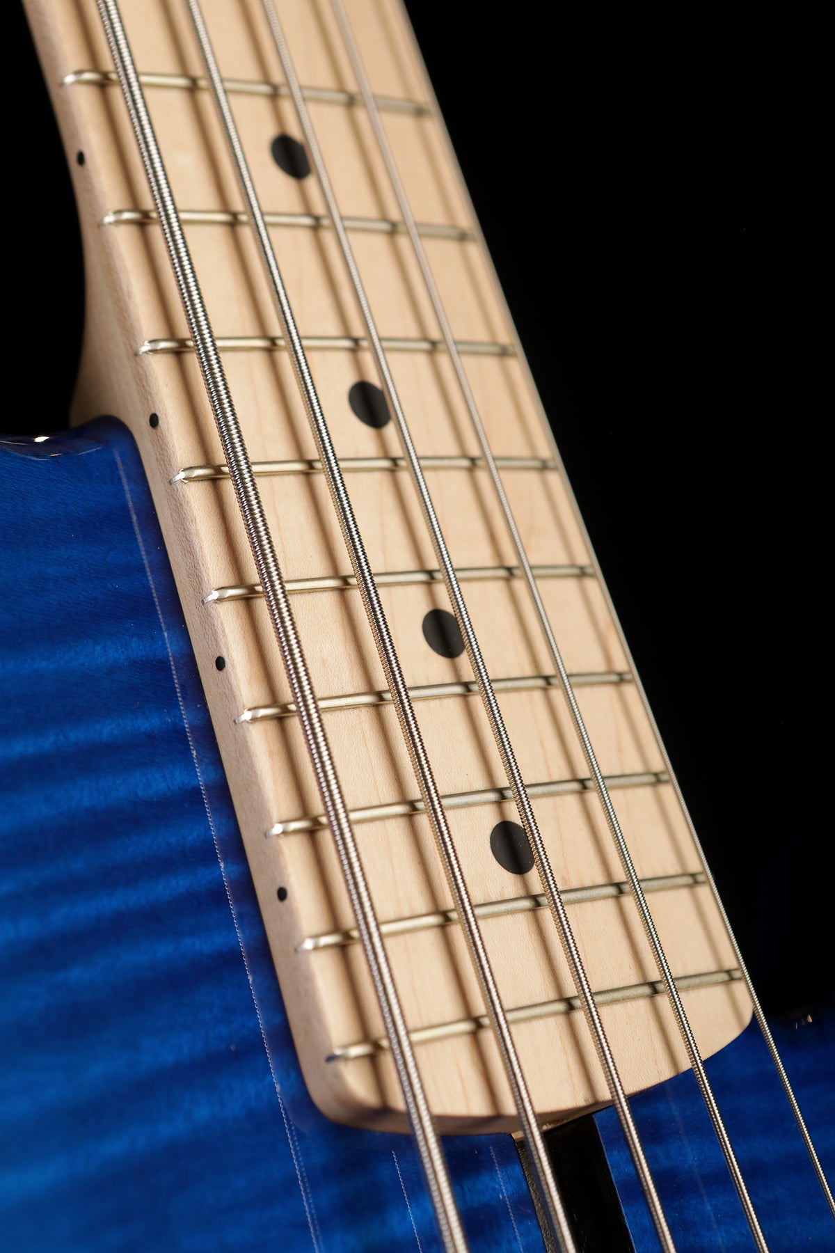 Lakland Skyline 55-02 Deluxe, Trans Blue - Bass Centre Music Store Melbourne