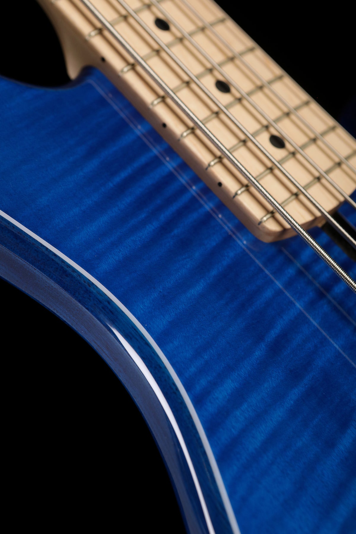 Lakland Skyline 55-02 Deluxe, Trans Blue - Bass Centre Music Store Melbourne