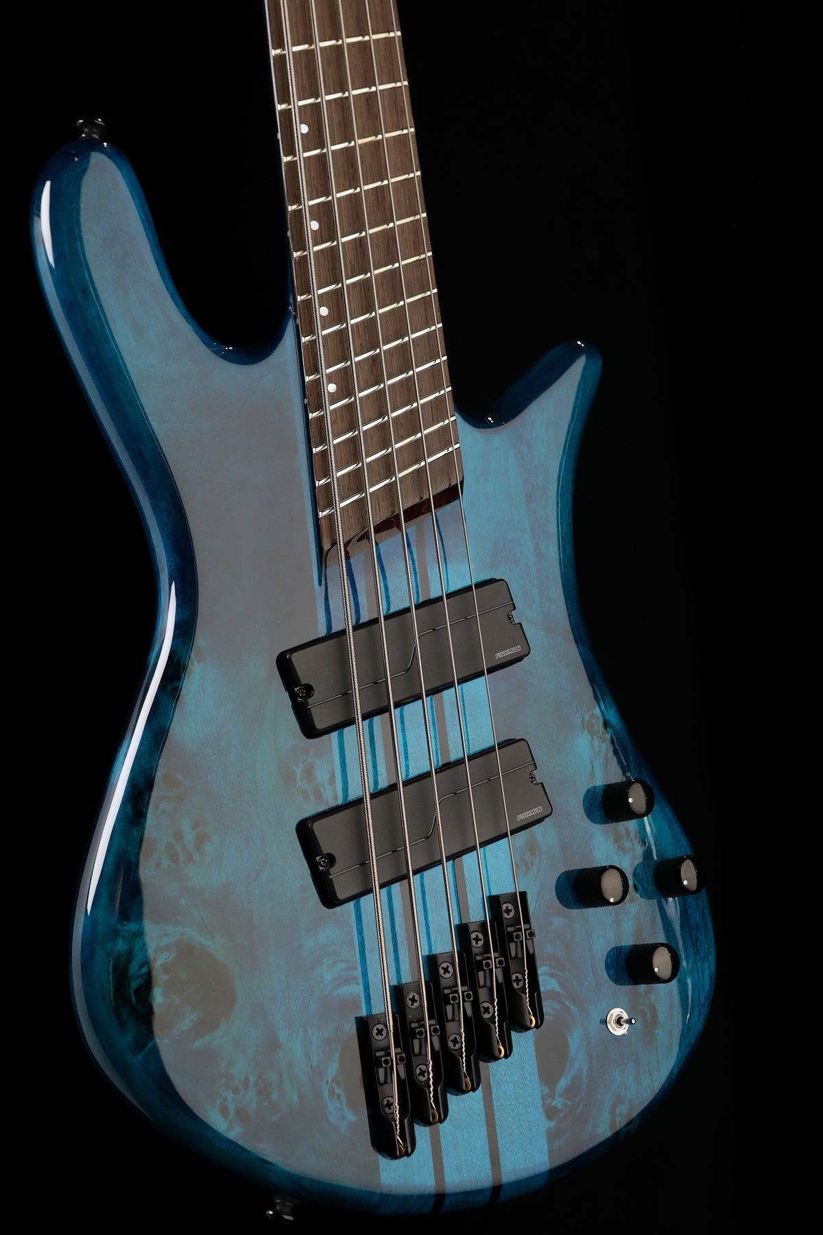 Spector NS Dimension 5 Bass Multi Scale Trans Blue - Bass Centre Music Store Melbourne
