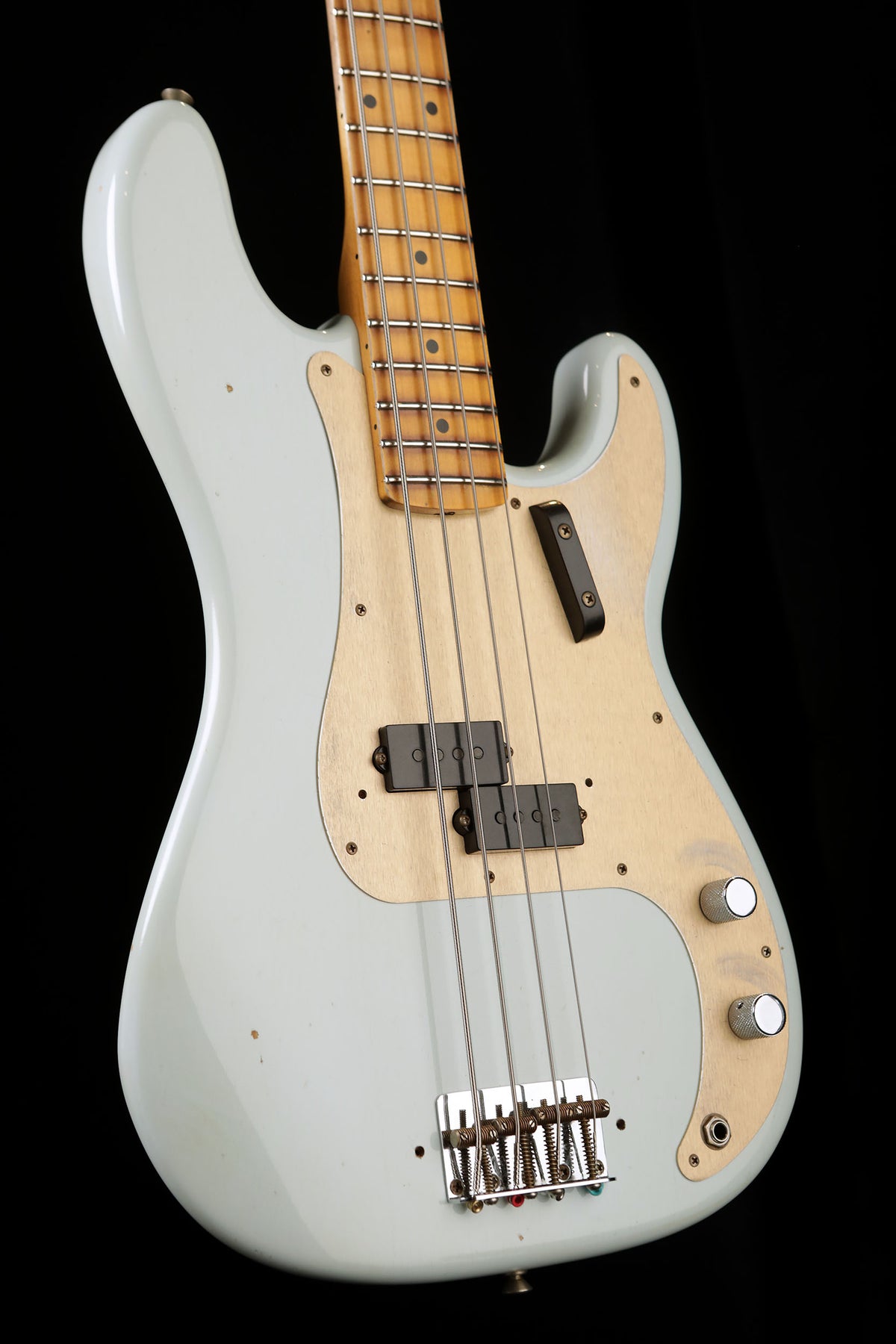 Fender Custom Shop &#39;59 Journeyman Precision, Sonic Blue, Maple - Bass Centre Music Store Melbourne