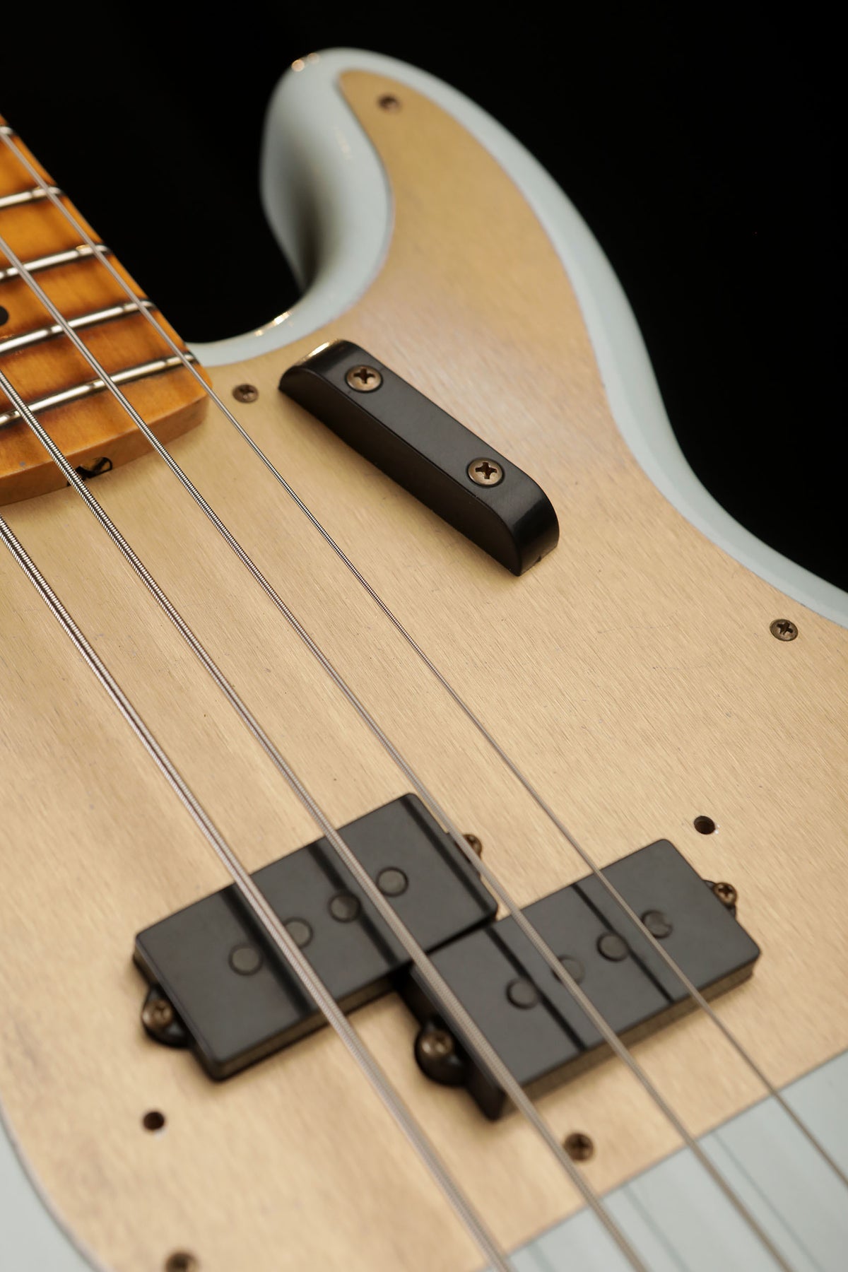 Fender Custom Shop &#39;59 Journeyman Precision, Sonic Blue, Maple - Bass Centre Music Store Melbourne