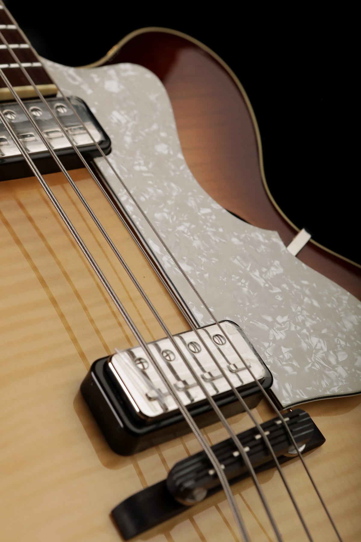 Hofner Contemporary 500/7 Verythin, Antique Brown - Bass Centre Music Store Melbourne