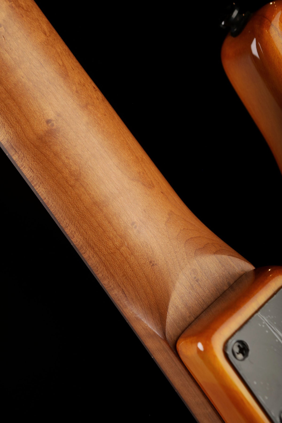 Sterling by Musicman Ray34 HH Poplar Burl Amber - Bass Centre Music Store Melbourne