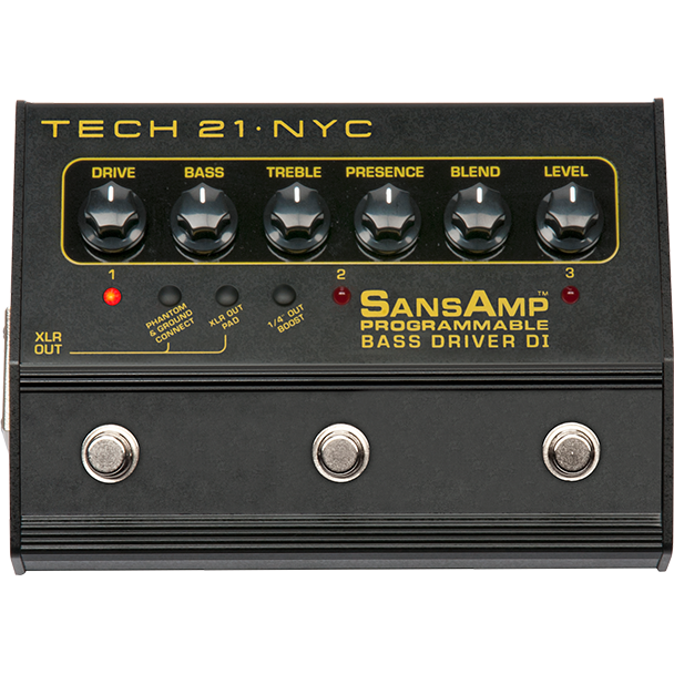 Sansamp Programmable Bass Driver Di