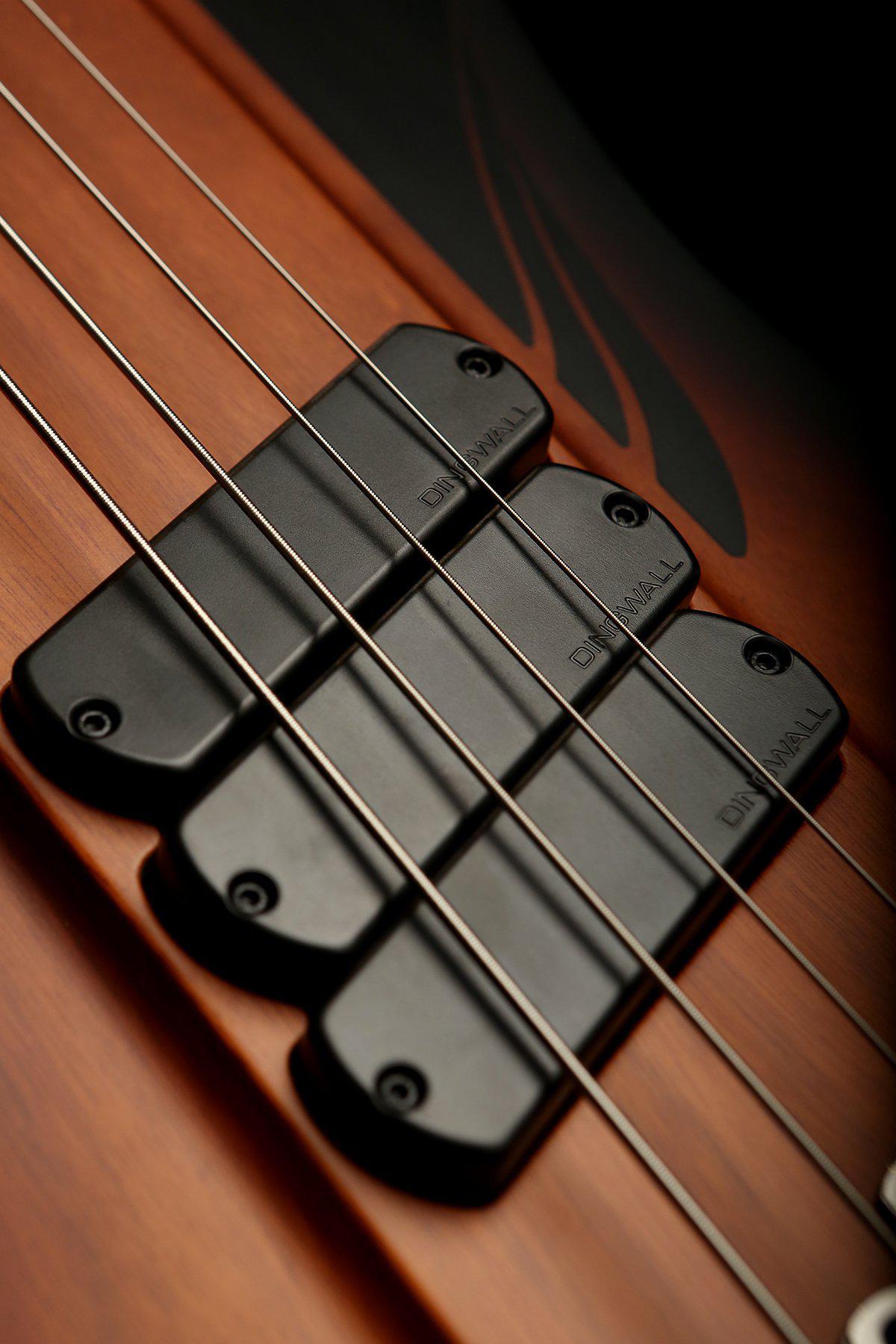 Dingwall D-Bird Standard 4 Matte Vintage burst - Bass Centre Music Store Melbourne