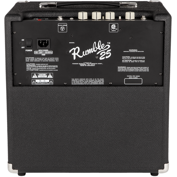 Fender Rumble 25 Combo - Bass Centre Music Store Melbourne