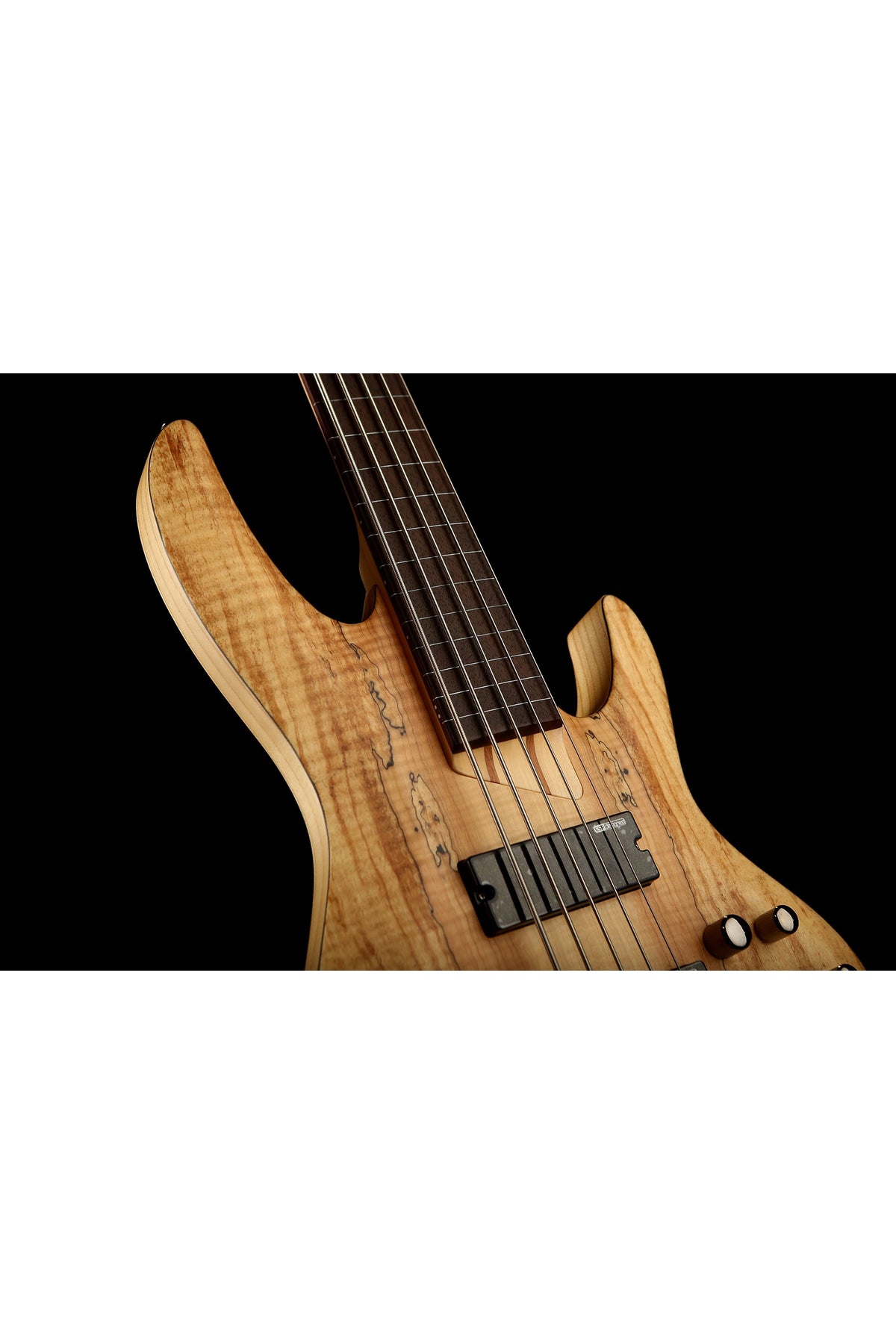 LTD B-205 Spalted Maple 5 STRING Fretless Bass - Bass Centre Music Store Melbourne