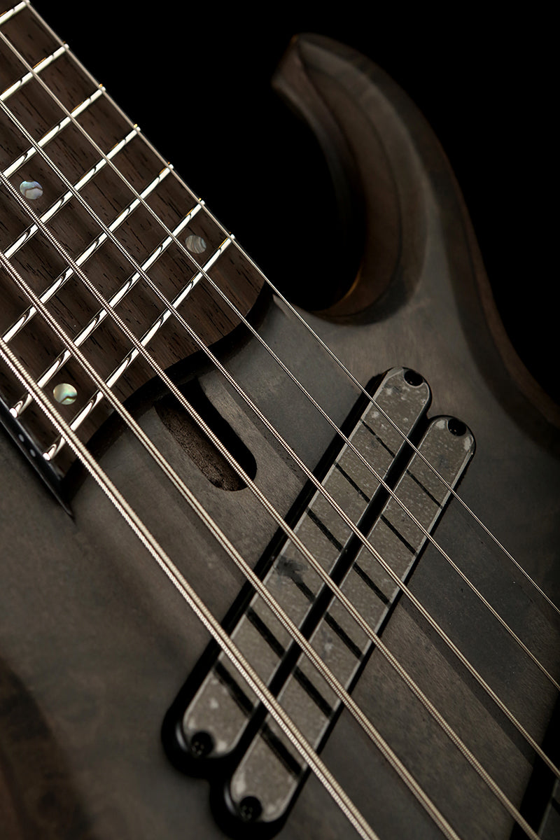 IBANEZ BTB806MS 6 string Multiscale Bass Transparent Grey Flat - Bass Centre Music Store Melbourne
