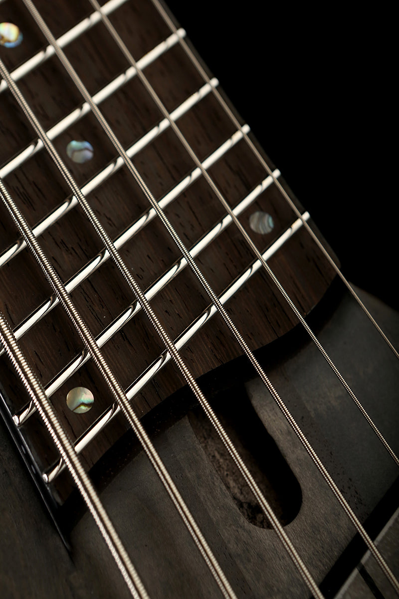 IBANEZ BTB806MS 6 string Multiscale Bass Transparent Grey Flat - Bass Centre Music Store Melbourne