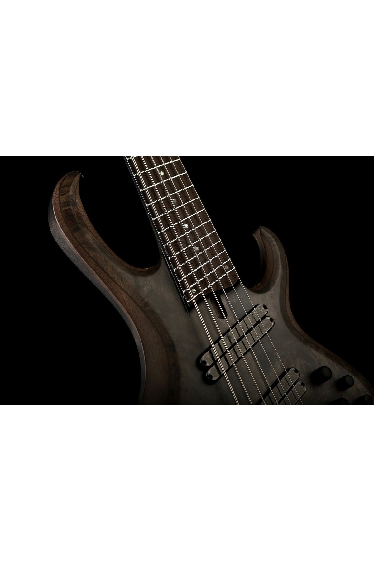 IBANEZ BTB806MS 6 string Multiscale Bass Transparent Grey Flat - Bass Centre Music Store Melbourne