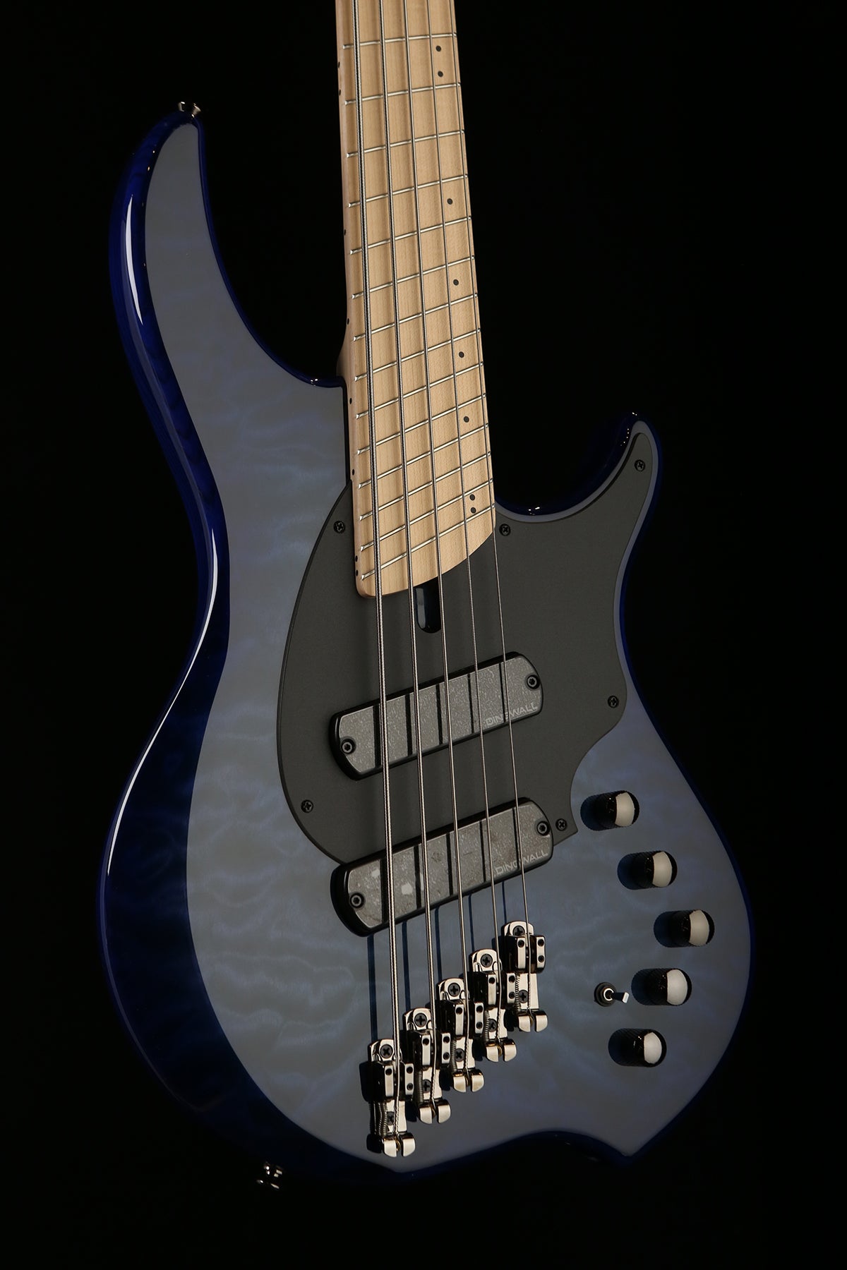 Dingwall Combustion 5 Quilt Top Indigo Burst - Bass Centre Music Store Melbourne