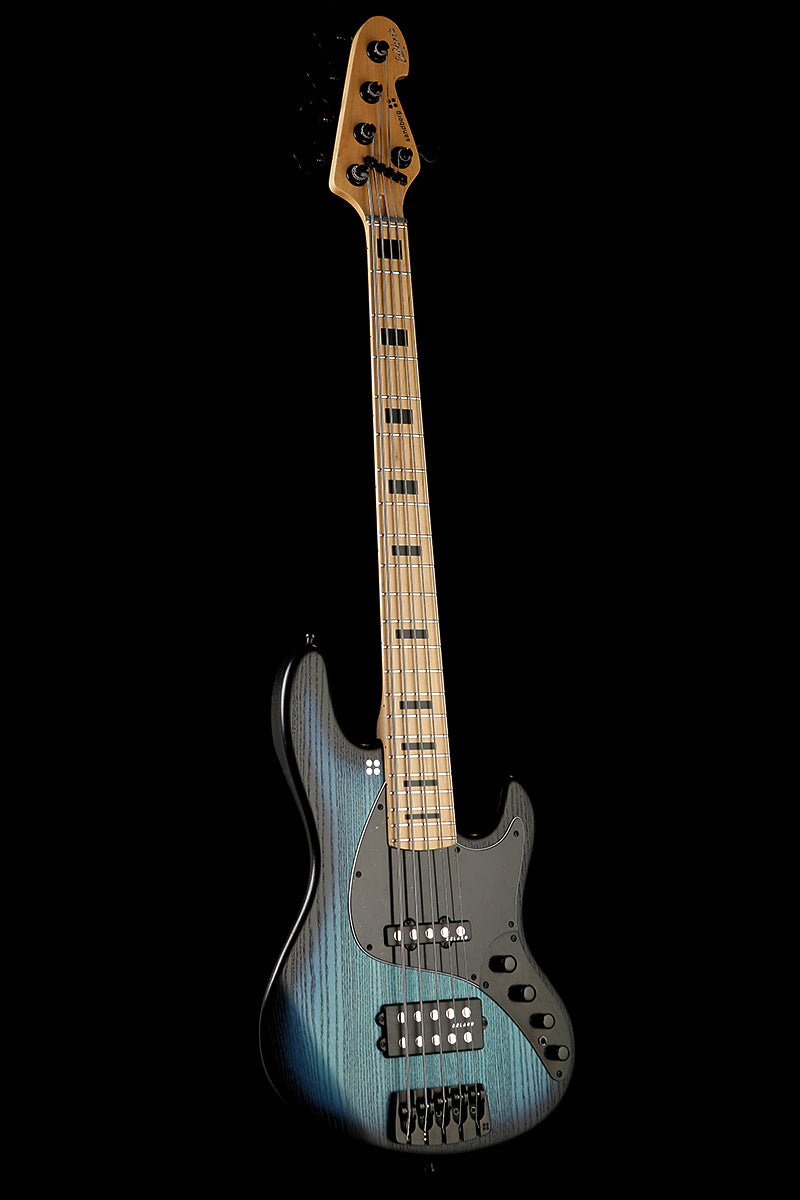 Sandberg TM5 Blueburst w/Block inlays - Bass Centre Music Store Melbourne