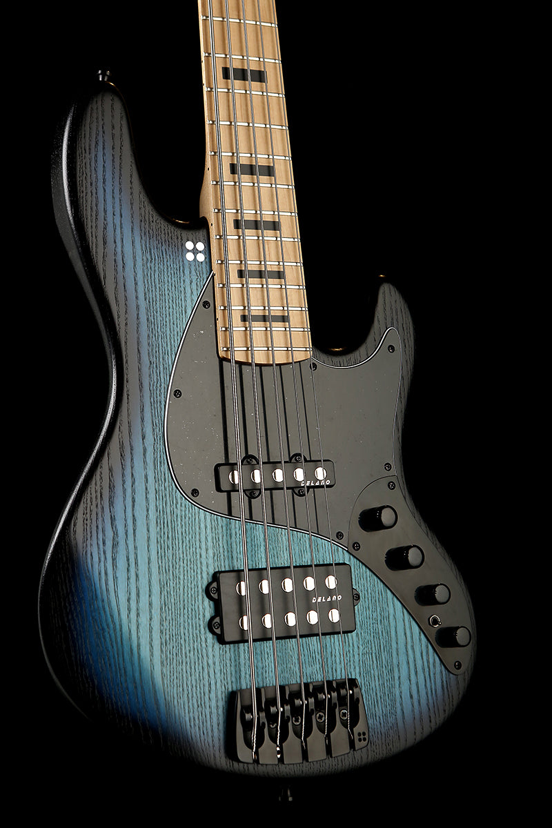 Sandberg TM5 Blueburst w/Block inlays - Bass Centre Music Store Melbourne
