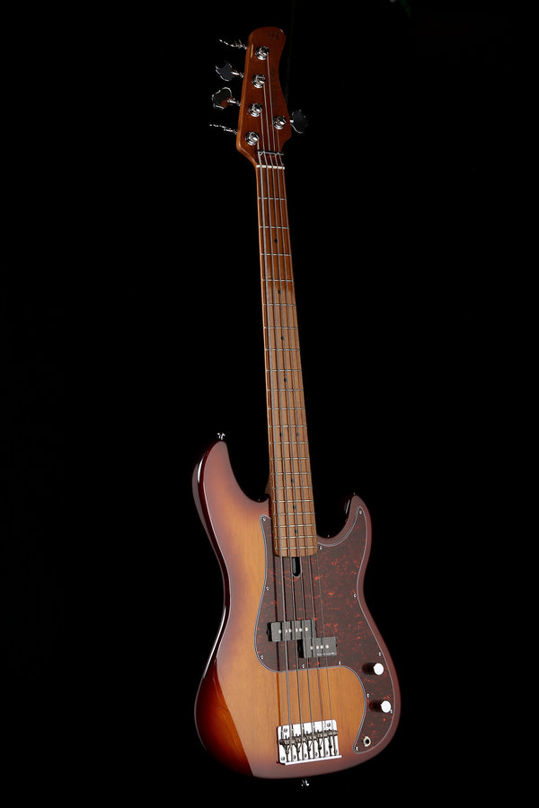Sire P5 5 String Bass Tobacco Sunburst