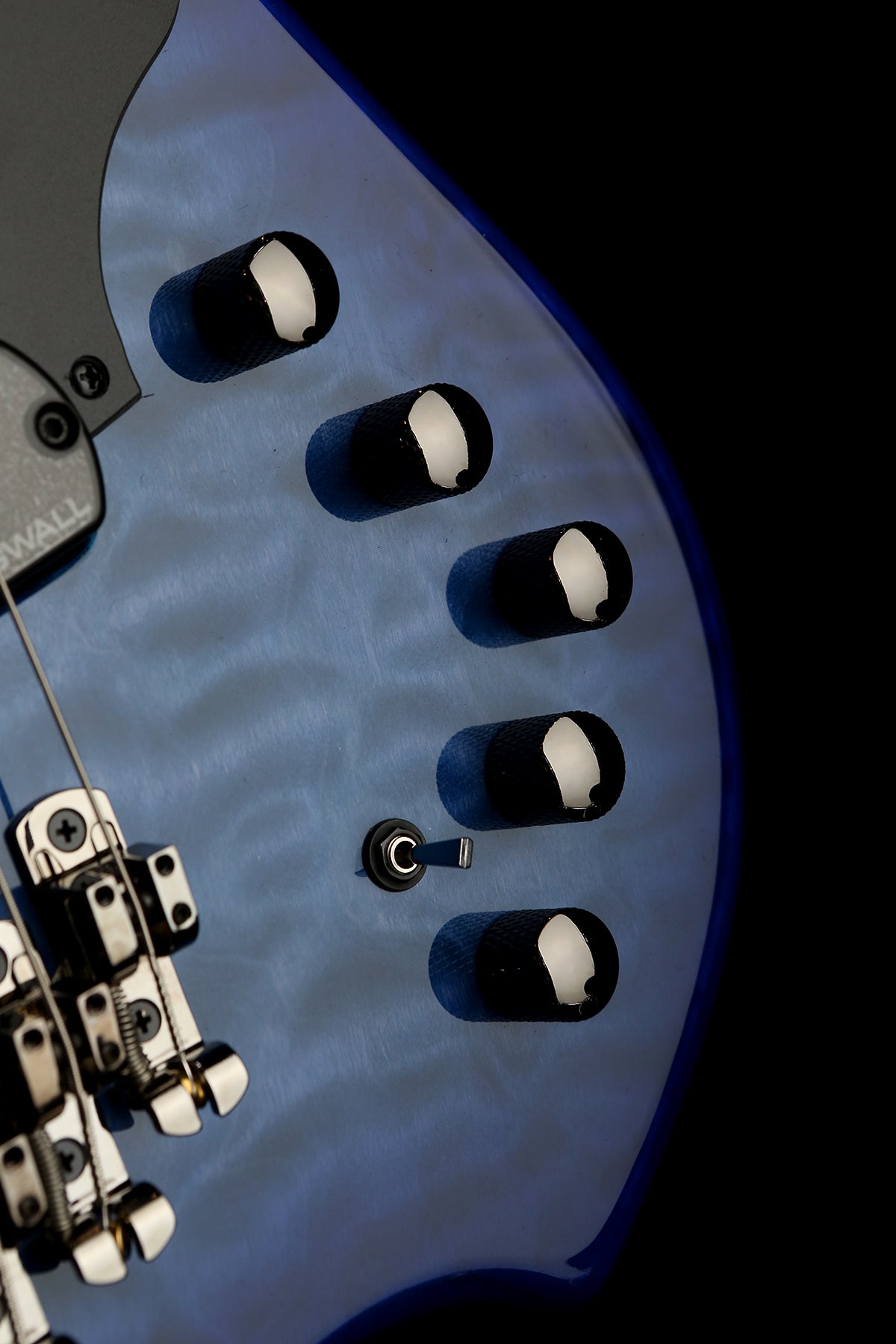 Dingwall Combustion 4 Quilt Top 2X Indigo Burst - Bass Centre Music Store Melbourne