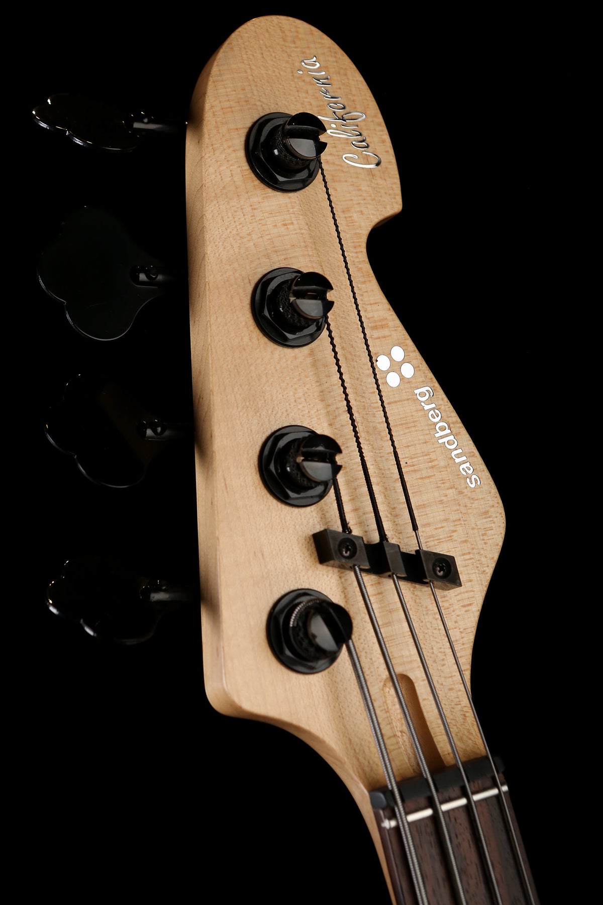 Sandberg California II VM4 Bass Matte Black - Bass Centre Music Store Melbourne