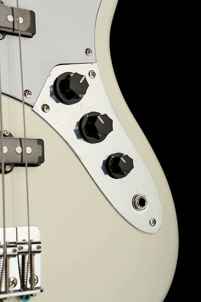 Squier Affinity Jazz V - Maple Board, White - Bass Centre Music Store Melbourne