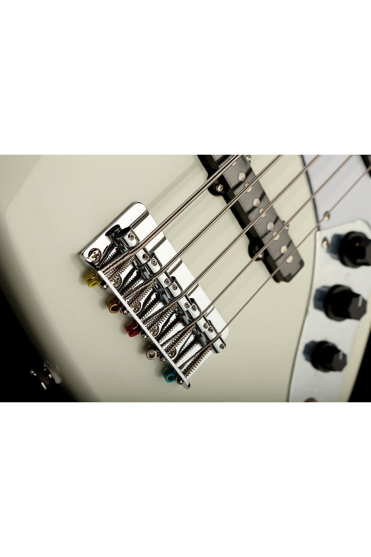 Squier Affinity Jazz V - Maple Board, White - Bass Centre Music Store Melbourne