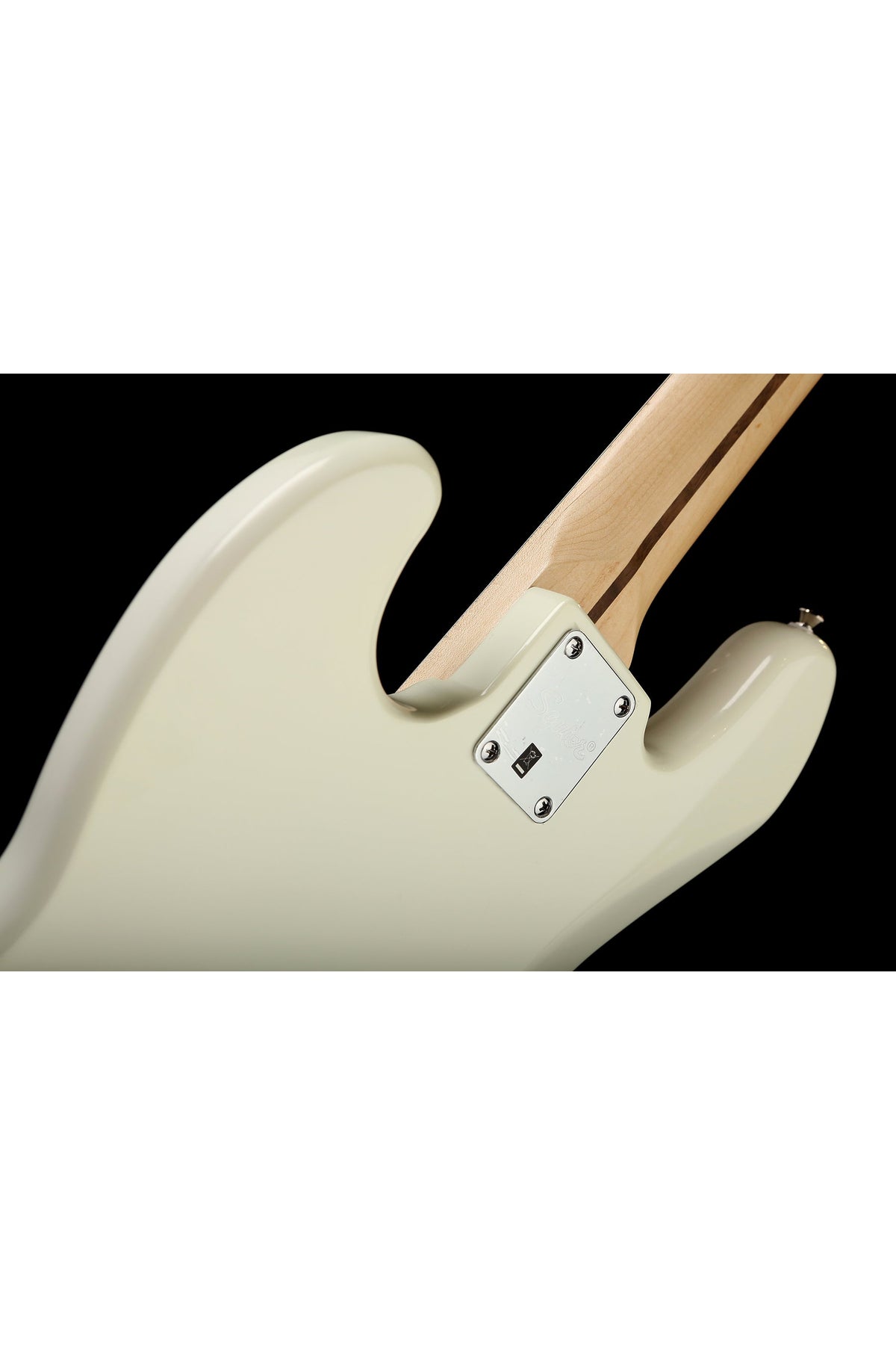 Squier Affinity Jazz V - Maple Board, White - Bass Centre Music Store Melbourne