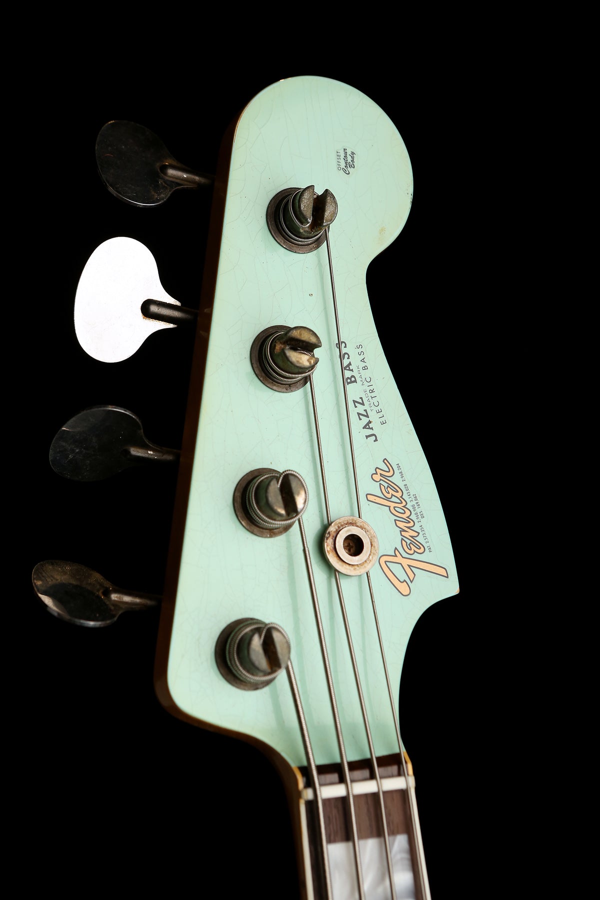 Fender Custom Shop 66 Jazz Bass, Journeyman Relic - Bass Centre Music Store Melbourne