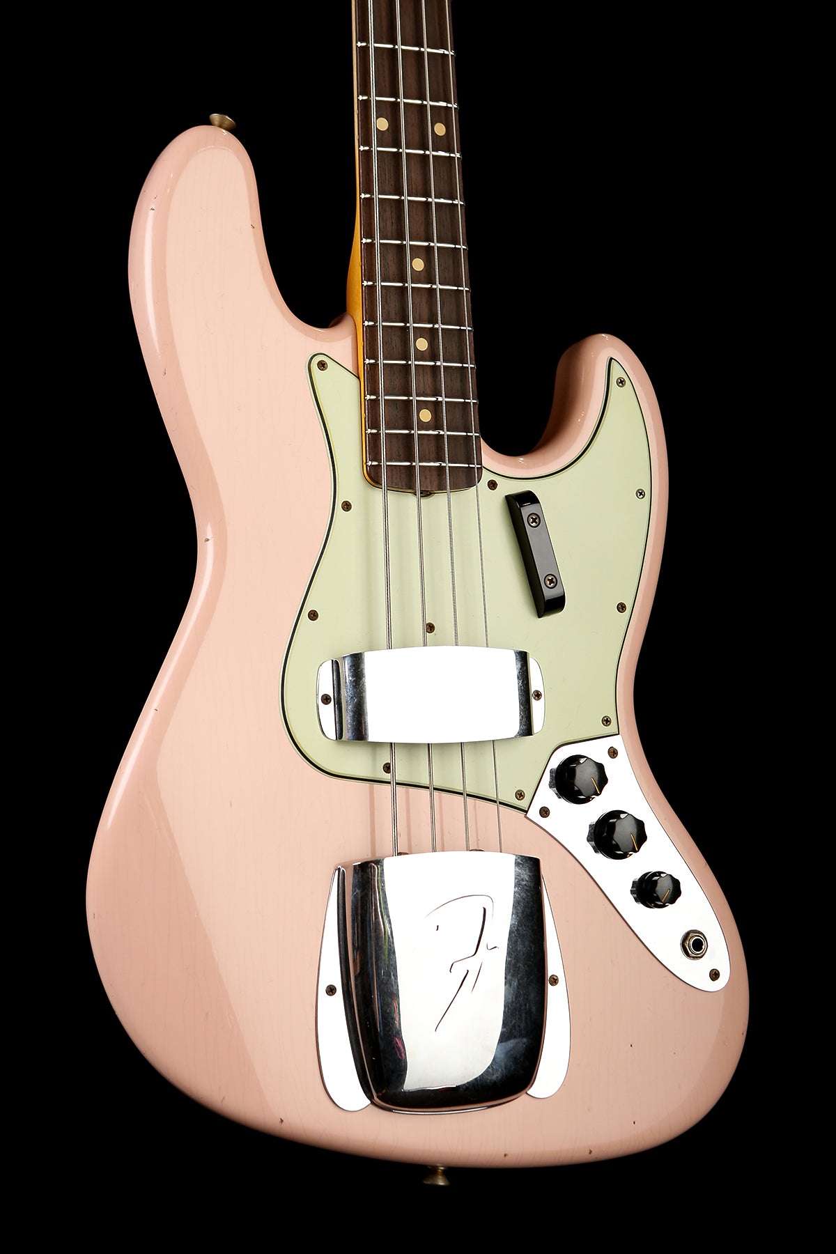 Fender Custom Shop Journeyman 1962 Jazz Shell Pink - Bass Centre Music Store Melbourne