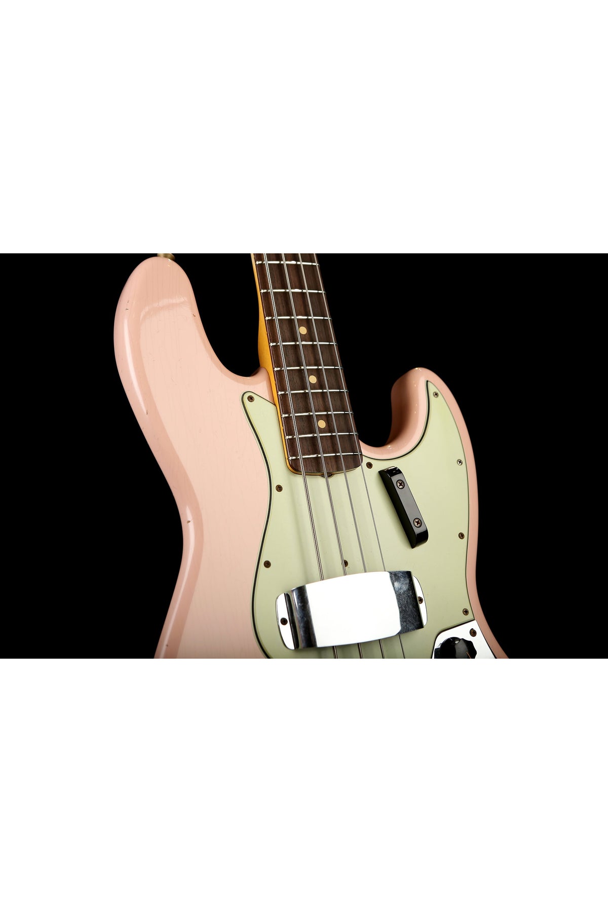 Fender Custom Shop Journeyman 1962 Jazz Shell Pink - Bass Centre Music Store Melbourne