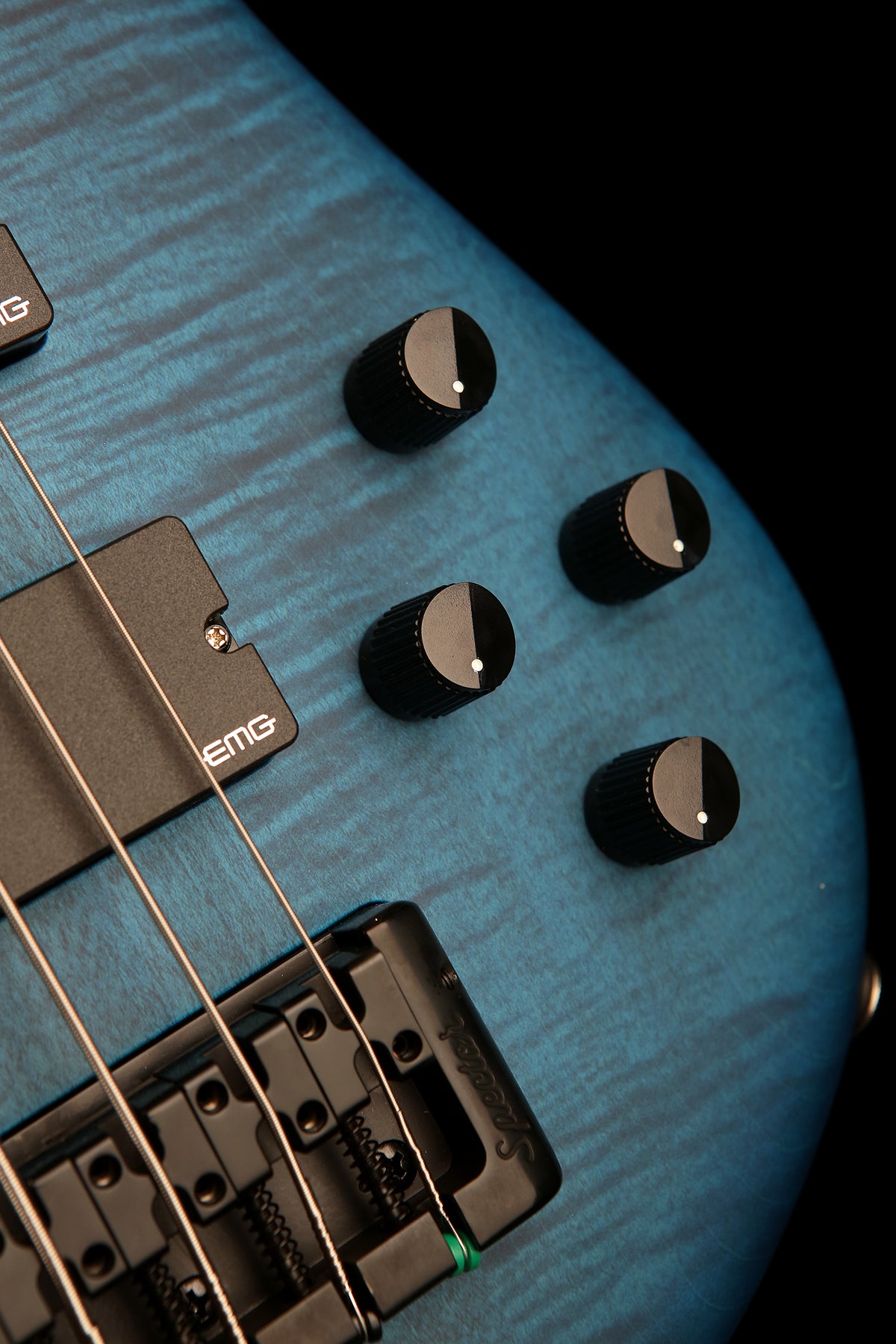 Spector Euro 5 LX Blue Black Matte - Bass Centre Music Store Melbourne