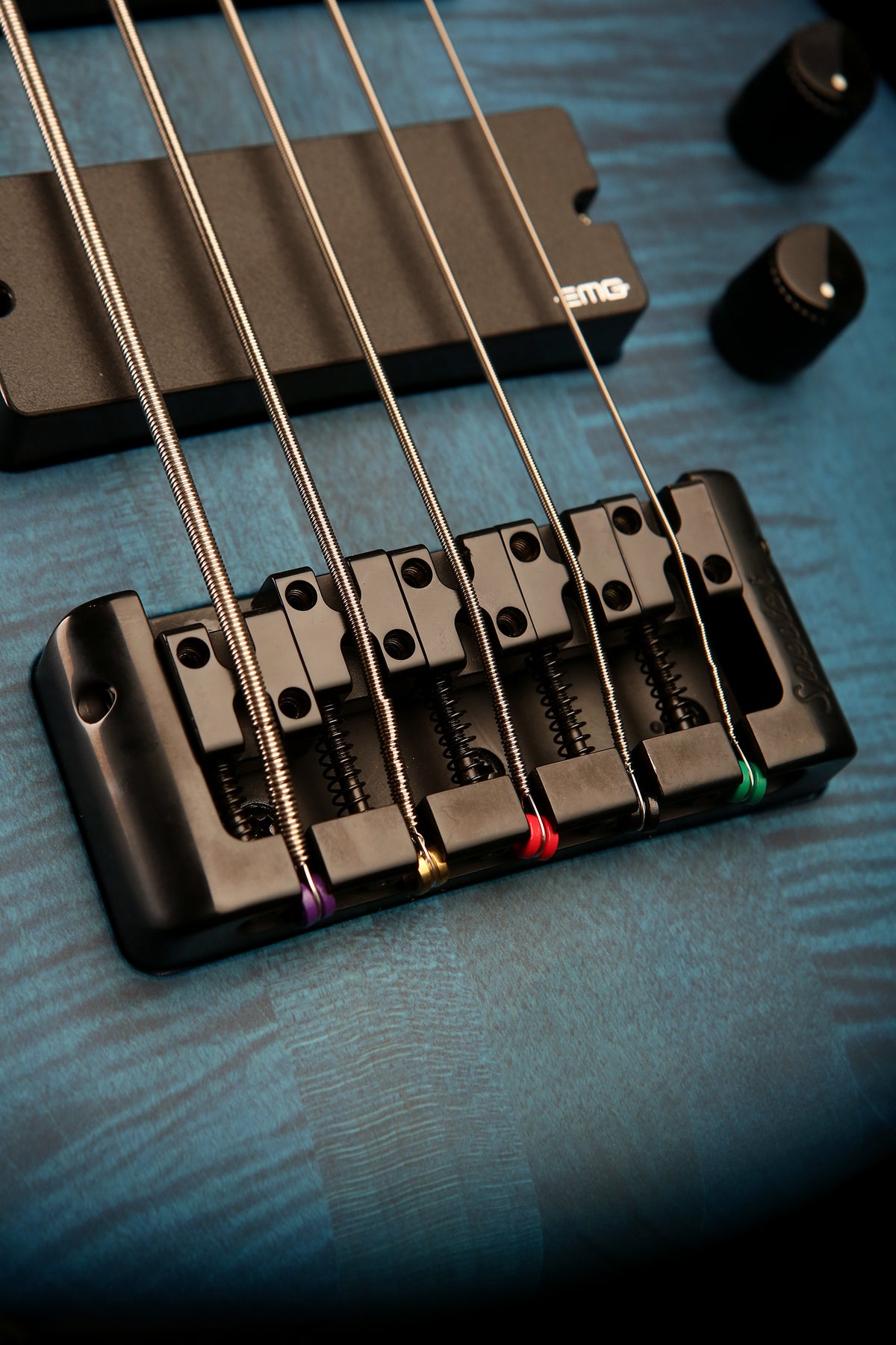 Spector Euro 5 LX Blue Black Matte - Bass Centre Music Store Melbourne