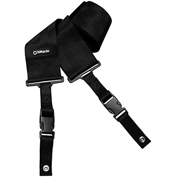 DiMarzio Quick Release Nylon Black Strap - Bass Centre Music Store Melbourne