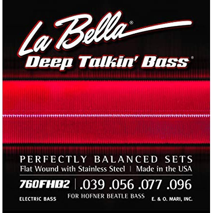 La Bella Flatwounds for Hofner Basses 30"-32" scale - Bass Centre Music Store Melbourne