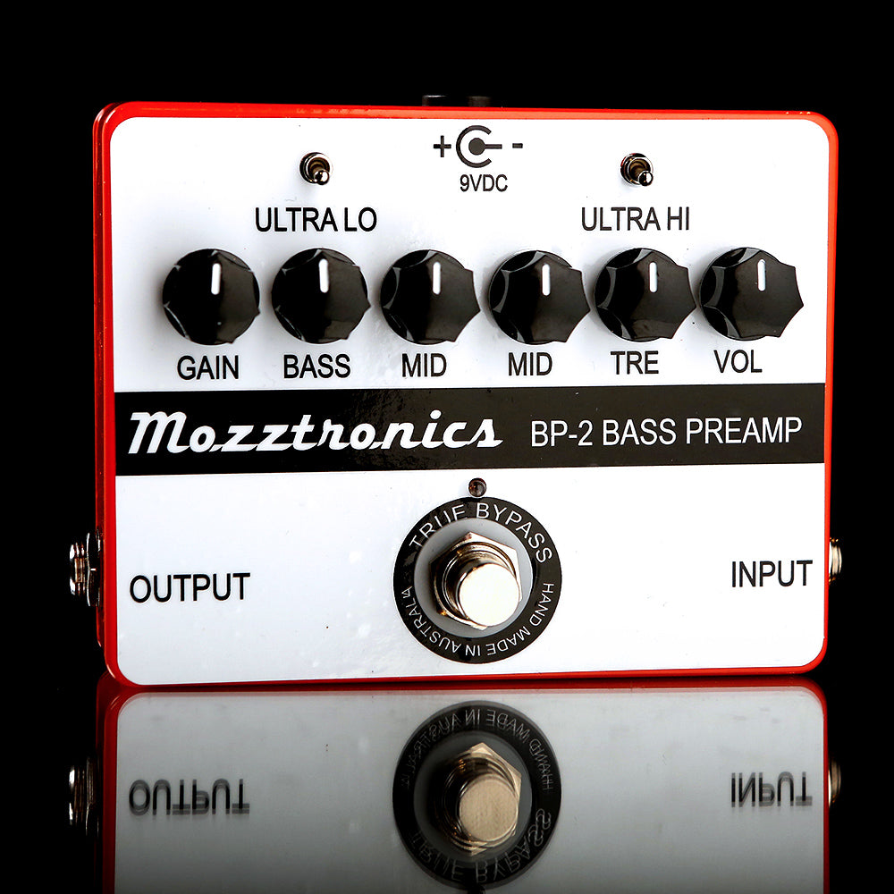 Mozztronics BP-2 Bass Preamp Pedal - Bass Centre Music Store Melbourne