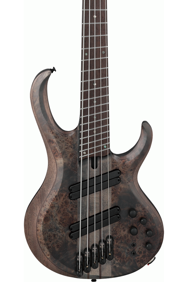 Ibanez BTB805MS 5 string Multiscale Bass Transparent Grey Flat - Bass Centre Music Store Melbourne