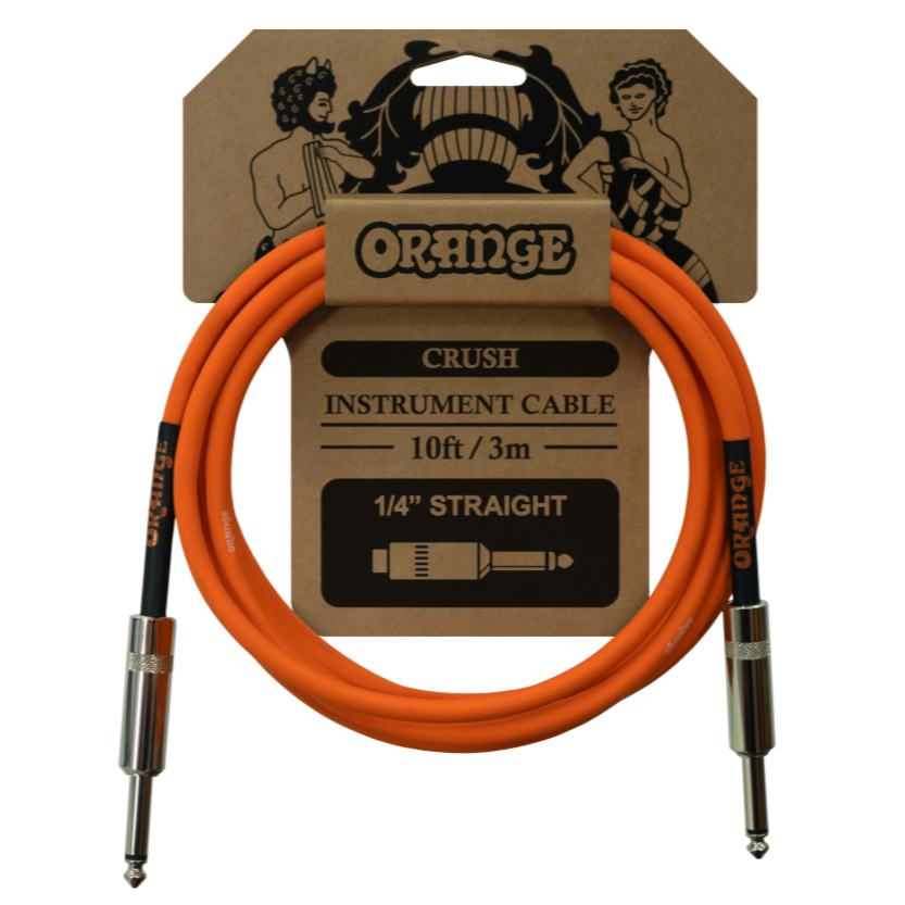 Orange Crush Guitar Cables - Bass Centre Music Store Melbourne