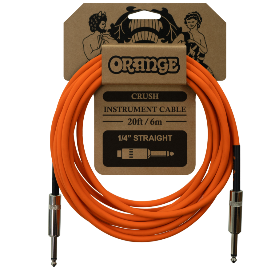 Orange Crush Guitar Cables - Bass Centre Music Store Melbourne