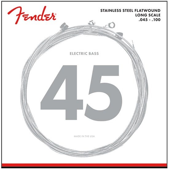 Fender 9050 Stainless Steel Flatwound 4 string - Bass Centre Music Store Melbourne