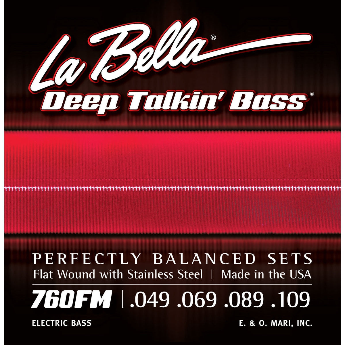La Bella 760 Flatwound 4 string Sets - Bass Centre Music Store Melbourne