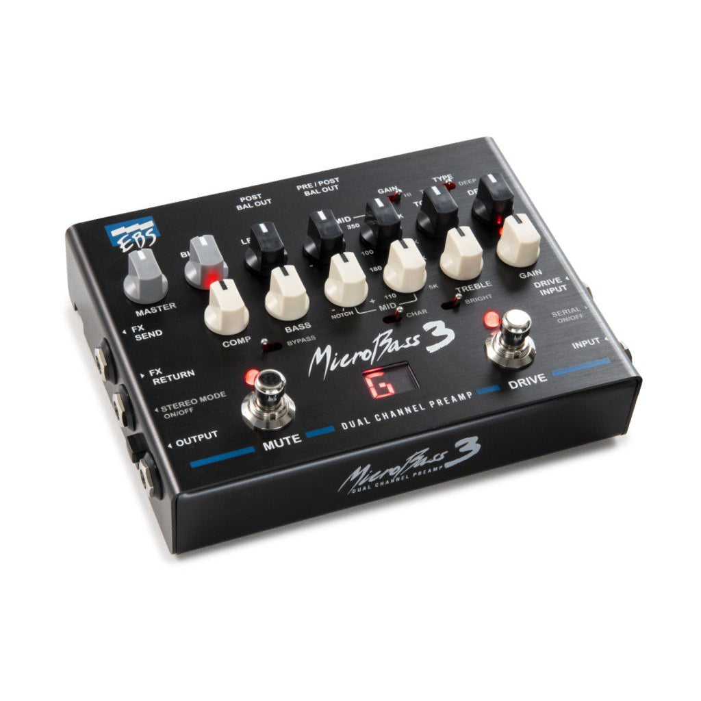 EBS Microbass 3 Preamp/DI - Bass Centre Music Store Melbourne