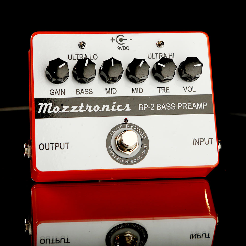 Mozztronics BP-2 Bass Preamp Pedal - Bass Centre Music Store Melbourne