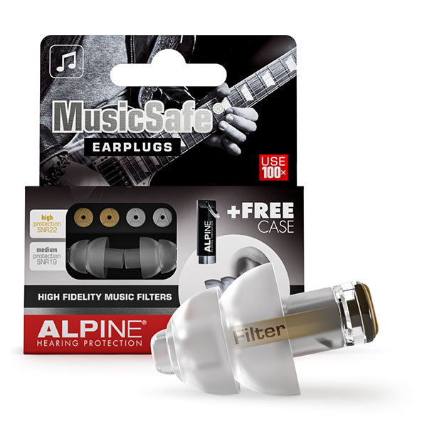 Alpine Musicsafe Classic Ear Plugs - Bass Centre Music Store Melbourne