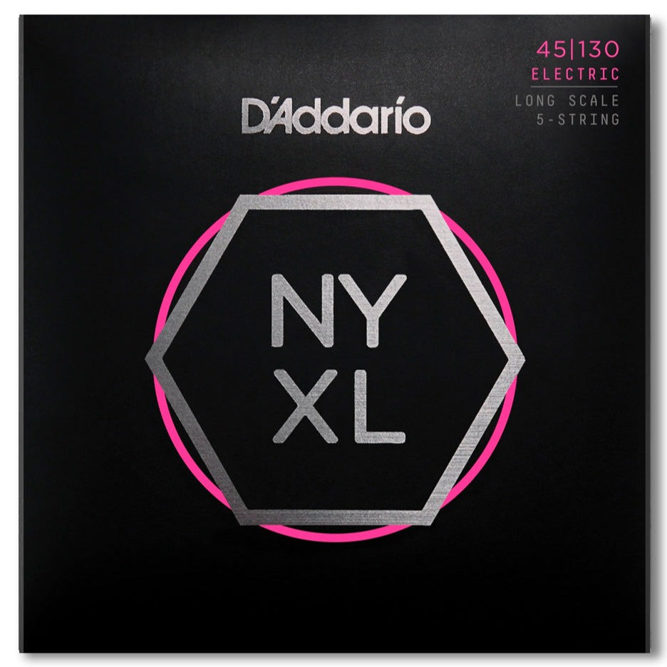 D&#39;Addario NYXL Nickel Wound 5 string - Bass Centre Music Store Melbourne