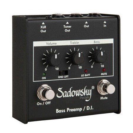 Sadowsky SBP-1 Preamp DI Pedal - Bass Centre Music Store Melbourne