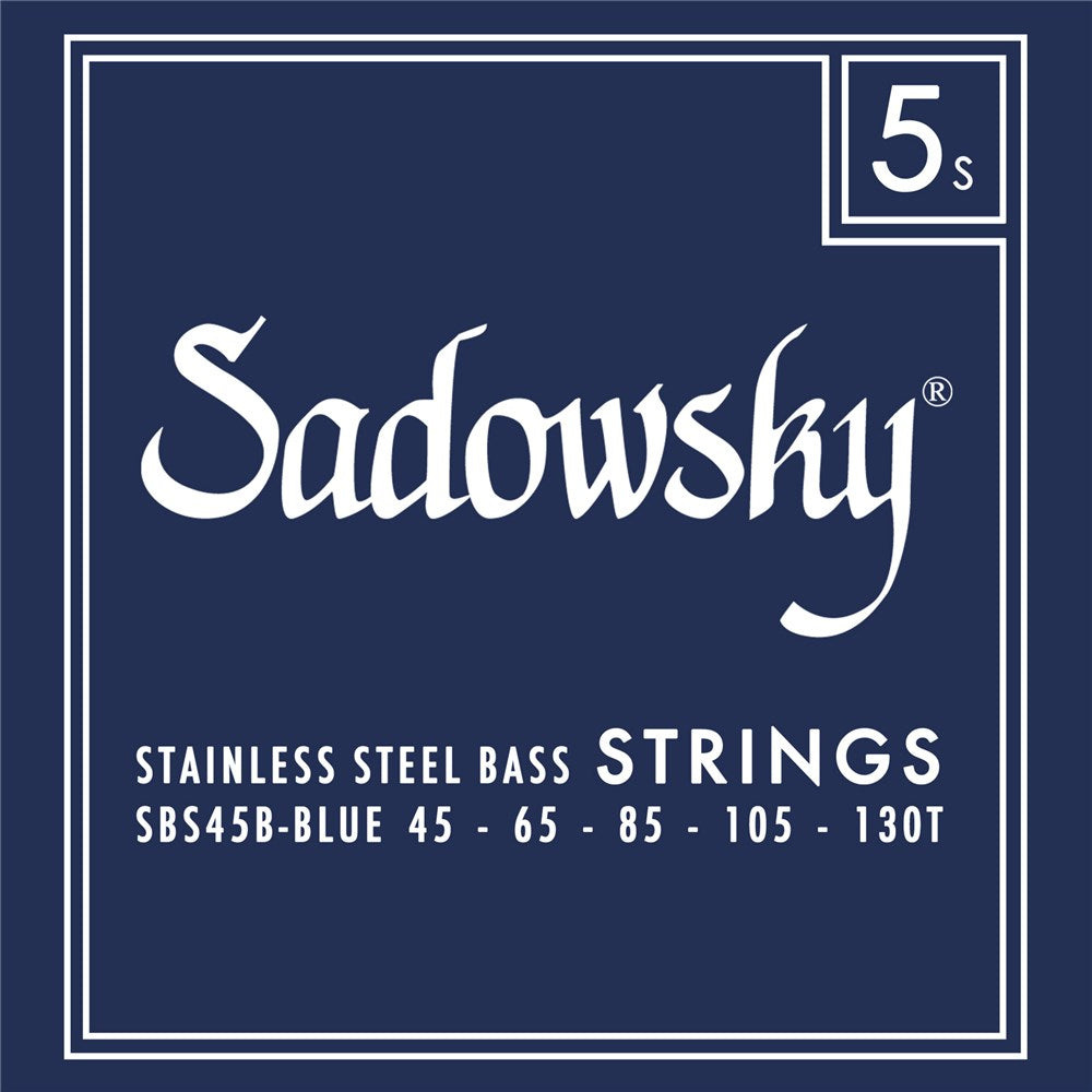 Sadowsky Blue Label Stainless Steel 5 String - Bass Centre Music Store Melbourne