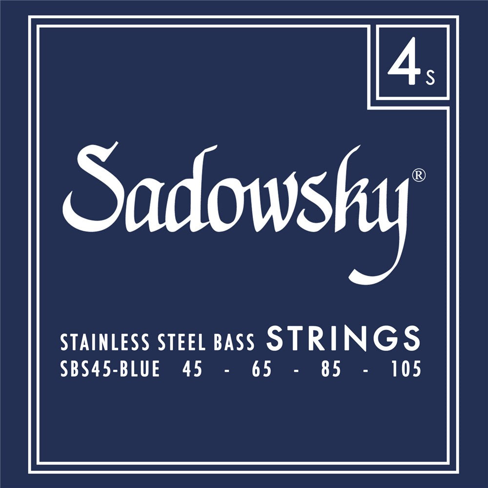 Sadowsky Blue Label Stainless Steel 4 string - Bass Centre Music Store Melbourne