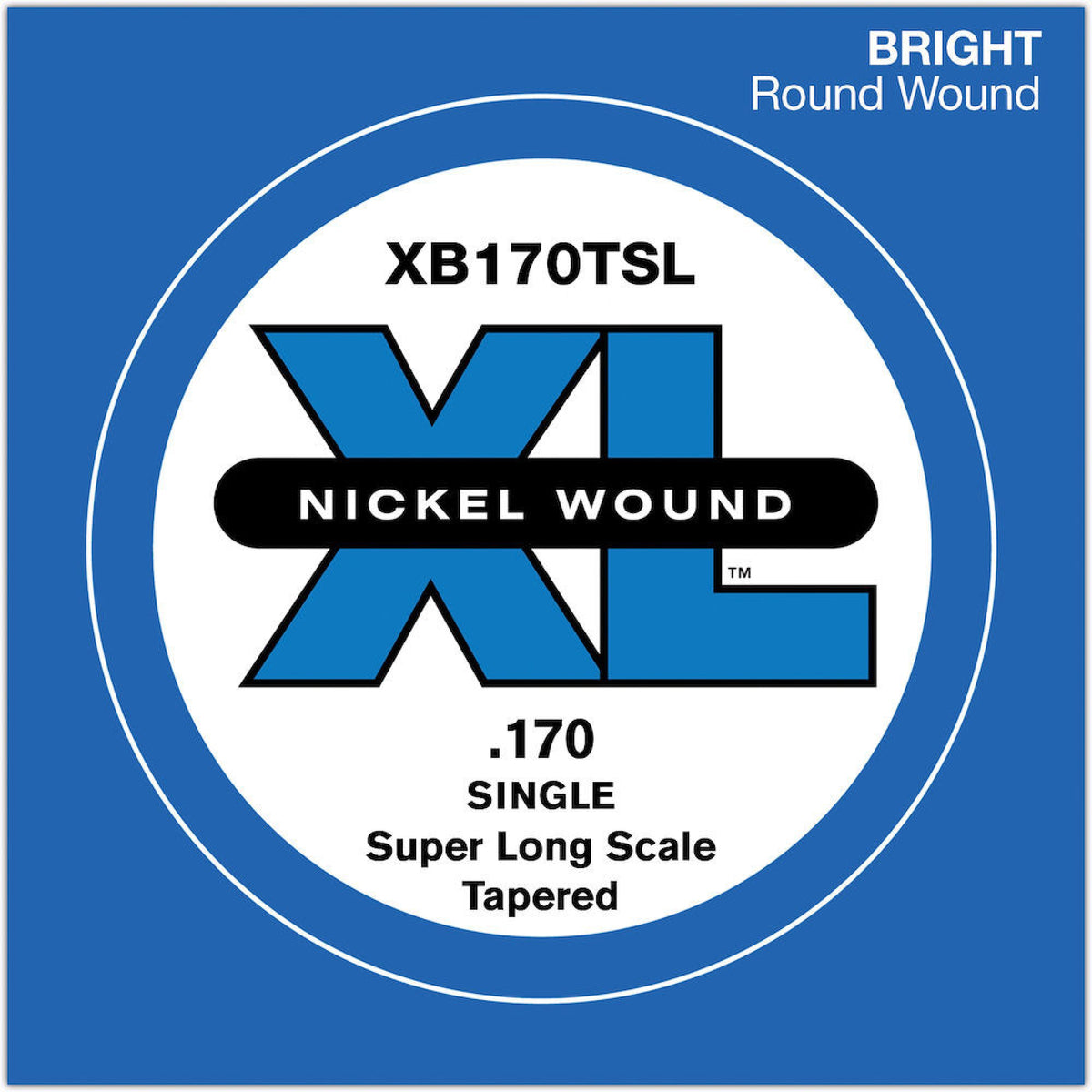 D&#39;Addario XLB .170 Super Long Tapered - Bass Centre Music Store Melbourne