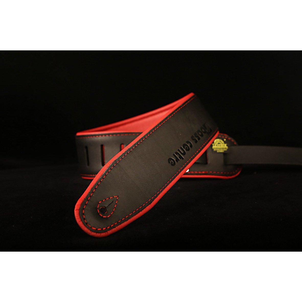 Colonial Leather Soup 2.5&quot; Padded Leather Strap - Bass Centre Music Store Melbourne