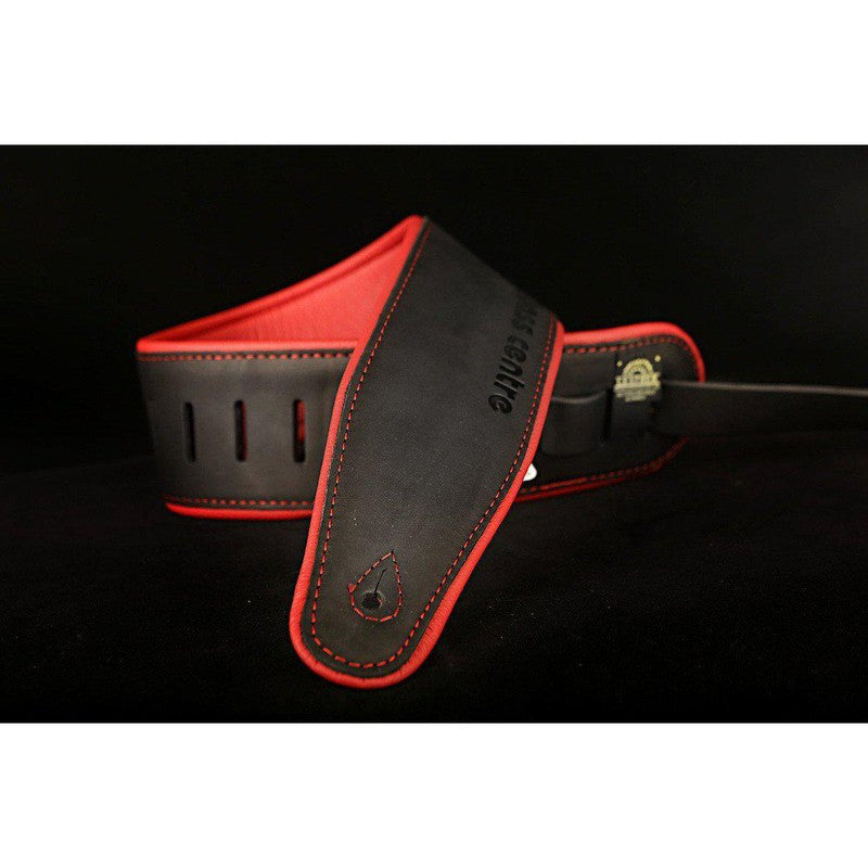 Colonial Leather Soup 3" Padded Leather Strap - Bass Centre Music Store Melbourne